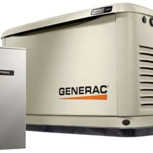 10kW Guardian Air-Cooled Standby Generator with 100A ATS (Model 7172)