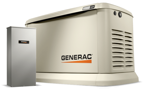 22kW Guardian Air-Cooled Standby Generator with 200A ATS (Model 7043)